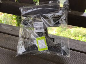 verpacktes Hundegeschirr